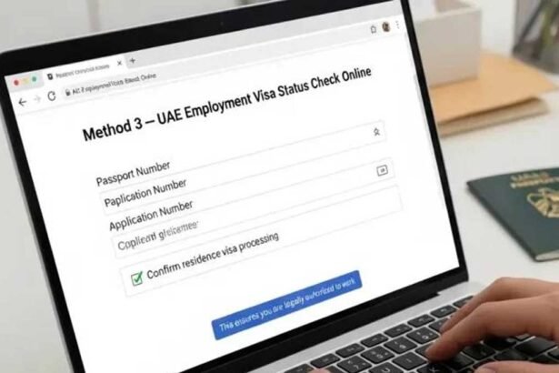 UAE Visa Status Check